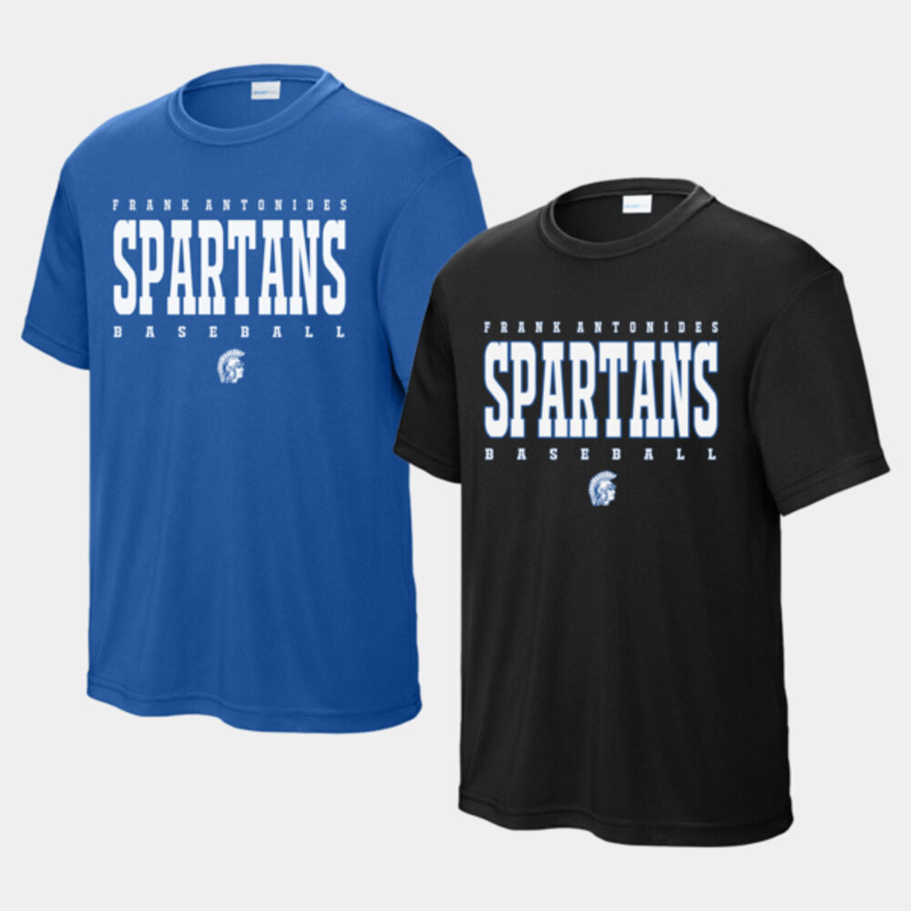 Youth Spartans Baseball 2 Shirt Bundle Thumbnail