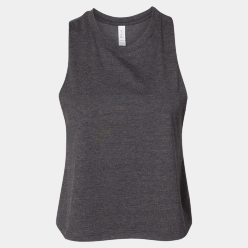 Women's Racerback Crop Tank Thumbnail